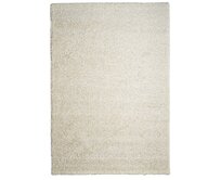 Mono Carpet Kusový koberec Efor Shaggy 2137 Cream - 60x115 cm Bílá, Malé (80x150 cm a menší), Syntetický (umělý)