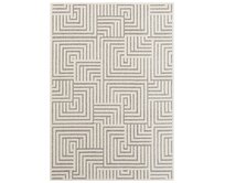 ELLE Decoration koberce Kusový koberec New York  Cream, grey - 120x170 cm Béžová, Velké (190x270 cm a větší), Syntetický (umělý)