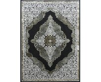 Berfin Dywany Kusový koberec Elite 3935 Black Gold - 280x370 cm Černobílá, Velké (190x270 cm a větší), Syntetický (umělý)