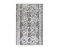 ELLE Decoration koberce Kusový koberec Gemini Silver z kolekce Elle – na ven i na doma - 120x170 cm Šedá, Střední (80x160 - 164x240), Syntetický (umělý)