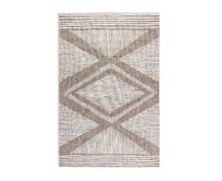 ELLE Decoration koberce Kusový koberec Gemini Linen z kolekce Elle – na ven i na doma - 160x230 cm Béžová, Střední (80x160 - 164x240), Syntetický (umělý)