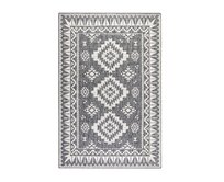 ELLE Decoration koberce Kusový koberec Gemini Silver z kolekce Elle – na ven i na doma - 120x170 cm Šedá, Velké (190x270 cm a větší), Syntetický (umělý)