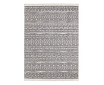 NORTHRUGS - Hanse Home koberce Kusový koberec Twin Supreme 103437 Kuba grey creme – na ven i na doma - 80x150 cm Šedá, Velké (190x270 cm a větší), Syntetický (umělý)