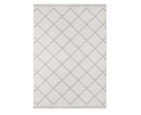 NORTHRUGS - Hanse Home koberce Kusový koberec Twin Supreme Corsica Grey/Cream – na ven i na doma - 80x350 cm Šedá, Velké (190x270 cm a větší), Syntetický (umělý)