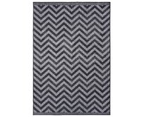 NORTHRUGS - Hanse Home koberce Kusový koberec Twin Supreme Palma Night Silver – na ven i na doma - 80x350 cm Šedá, Velké (190x270 cm a větší), Syntetický (umělý)