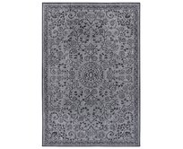 NORTHRUGS - Hanse Home koberce Kusový koberec Twin Supreme Leyte Night Silver – na ven i na doma - 200x290 cm Šedá, Velké (190x270 cm a větší), Syntetický (umělý)