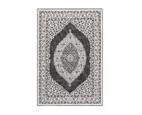ELLE Decoration koberce Kusový koberec Gemini Black z kolekce Elle – na ven i na doma - 120x170 cm Černobílá, Velké (190x270 cm a větší), Syntetický (umělý)