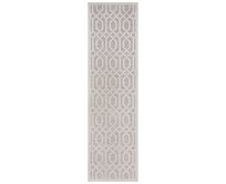Flair Rugs koberce Běhoun Piatto Mondo Natural – na ven i na doma - 66x230 cm Béžová, Střední (80x160 - 164x240), Syntetický (umělý)