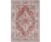Nouristan - Hanse Home koberce Kusový koberec Asmar Brick/Red - 80x150 cm Červená, Střední (80x160 - 164x240), Syntetický (umělý)