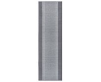 Hanse Home Collection koberce Běhoun Basic  Light Grey - 80x250 cm Šedá, Velké (190x270 cm a větší), Syntetický (umělý)