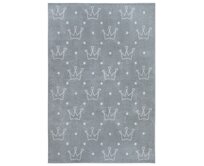 Hanse Home Collection koberce Dětský koberec Adventures Grey - 120x170 cm Šedá, Střední (80x160 - 164x240), Syntetický (umělý)