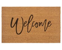 Hanse Home Collection koberce Rohožka Welcome - na ven i na doma - 45x75 cm Hnědá, Malé (80x150 cm a menší)