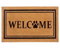 Hanse Home Collection koberce Rohožka Welcome - na ven i na doma - 45x75 cm Hnědá, Malé (80x150 cm a menší)