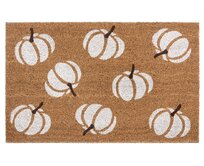Hanse Home Collection koberce Rohožka Halloween bílé tykve - na ven i na doma - 45x75 cm Bílá, Malé (80x150 cm a menší)