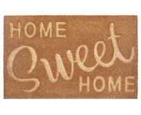 Hanse Home Collection koberce Rohožka Home sweet home - na ven i na doma - 45x75 cm Hnědá, Malé (80x150 cm a menší)