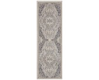 Hanse Home Collection koberce Běhoun Terrain Orken Cream Grey - 80x200 cm Béžová, Střední (80x160 - 164x240), Syntetický (umělý)
