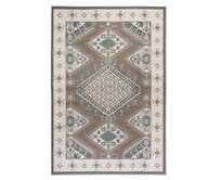 Hanse Home Collection koberce Kusový koberec Terrain Brown Cream - 120x170 cm Hnědá, Velké (190x270 cm a větší), Syntetický (umělý)
