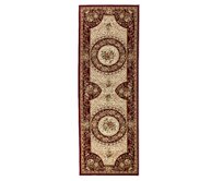 Nouristan - Hanse Home koberce Běhoun Herat Red Cream - 80x240 cm Červená, Velké (190x270 cm a větší), Syntetický (umělý)