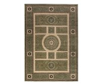 Nouristan - Hanse Home koberce Kusový koberec Herat Green Cream - 80x120 cm Zelená, Střední (80x160 - 164x240), Syntetický (umělý)