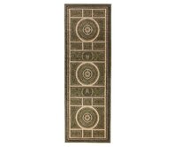 Nouristan - Hanse Home koberce Běhoun Herat Green Cream - 80x240 cm Zelená, Velké (190x270 cm a větší), Syntetický (umělý)