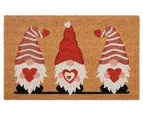 Hanse Home Collection koberce Rohožka Trpaslíci - na ven i na doma - 40x70 cm Hnědá, Malé (80x150 cm a menší), Přírodní