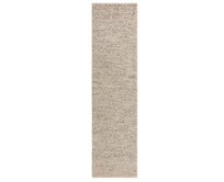 Flair Rugs koberce Ručně tkaný běhoun Minerals Light Grey - 60x230 cm Béžová, Střední (80x160 - 164x240), Přírodní