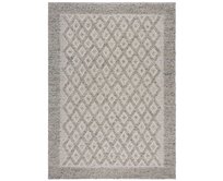 Flair Rugs koberce Ručně tkaný kusový koberec Minerals Diamond Grey - 80x150 cm Šedá, Střední (80x160 - 164x240), Přírodní