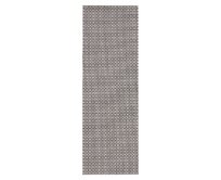Hanse Home Collection koberce Běhoun Meadow Black – na ven i na doma - 80x200 cm Černobílá, Střední (80x160 - 164x240), Syntetický (umělý)