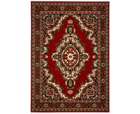 Alfa Carpets Kusový koberec TEHERAN T-102 red - 190x280 cm Červená, Velké (190x270 cm a větší), Syntetický (umělý)