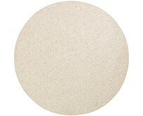 BT Carpet - Hanse Home koberce Kusový koberec Wolly kruh - 200x200 (průměr) kruh cm Bílá, Střední (80x160 - 164x240), Syntetický (umělý)