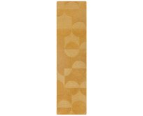Flair Rugs koberce Běhoun Moderno Gigi Ochre - 60x230 cm Žlutá, Střední (80x160 - 164x240), Přírodní