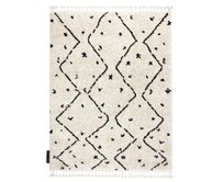 Dywany Łuszczów Kusový koberec Berber Tetuan B751 cream - 200x290 cm Bílá, Velké (190x270 cm a větší), Syntetický (umělý)