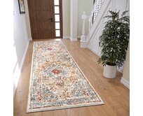 Hanse Home Collection koberce Kusový koberec Luxor Strozzi Red Multicolor - 80x240 cm Vícebarevná, Velké (190x270 cm a větší), Syntetický (umělý)