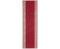 Hanse Home Collection koberce Běhoun Basic 102834 - 80x300 cm Červená, Velké (190x270 cm a větší), Syntetický (umělý)