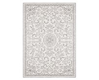 NORTHRUGS - Hanse Home koberce Kusový koberec Twin Supreme Leyte Grey/Cream – na ven i na doma - 80x150 cm Šedá, Střední (80x160 - 164x240), Syntetický (umělý)
