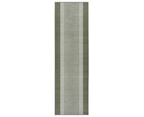 Hanse Home Collection koberce Běhoun Basic  Green - 80x300 cm Zelená, Velké (190x270 cm a větší), Syntetický (umělý)