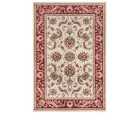 Hanse Home Collection koberce Kusový koberec Luxor  Reni Cream Red - 200x280 cm Červená, Velké (190x270 cm a větší), Syntetický (umělý)