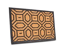 Hanse Home Collection koberce Rohožka Diamonds - na ven i na doma - 45x75 cm Hnědá, Malé (80x150 cm a menší), Syntetický (umělý)