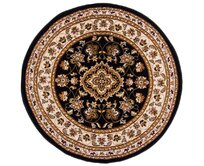 Flair Rugs koberce Kusový koberec Sincerity Royale Sherborne Blue kruh - 133x133 (průměr) kruh cm Modrá, Malé (80x150 cm a menší), Syntetický (umělý)
