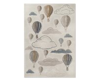 Hanse Home Collection koberce Dětský koberec Adventures Cream Multicolor - 120x170 cm Bílá, Střední (80x160 - 164x240), Syntetický (umělý)