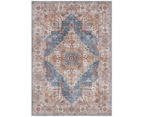 Nouristan - Hanse Home koberce Kusový koberec Asmar Jeans blue - 80x200 cm Modrá, Střední (80x160 - 164x240), Syntetický (umělý)