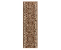 Hanse Home Collection koberce Běhoun Basic - 80x300 cm Hnědá, Velké (190x270 cm a větší), Syntetický (umělý)