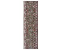 Hanse Home Collection koberce Běhoun Basic Green - 80x300 cm Zelená, Velké (190x270 cm a větší), Syntetický (umělý)
