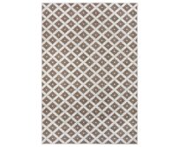 NORTHRUGS - Hanse Home koberce Kusový koberec Twin-Wendeteppiche Linen – na ven i na doma - 80x350 cm Hnědá, Velké (190x270 cm a větší), Syntetický (umělý)