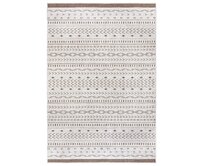 NORTHRUGS - Hanse Home koberce Kusový koberec Twin Supreme Kuba Linen – na ven i na doma - 80x150 cm Hnědá, Velké (190x270 cm a větší), Syntetický (umělý)