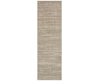 ELLE Decoration koberce Kusový koberec Gemini Linen z kolekce Elle – na ven i na doma - 80x250 cm Béžová, Velké (190x270 cm a větší), Syntetický (umělý)
