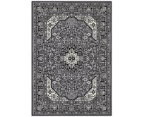 Nouristan - Hanse Home koberce AKCE: 120x170 cm Kusový koberec Mirkan Dark-grey - 120x170 cm Šedá, Střední (80x160 - 164x240), Syntetický (umělý)
