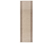 Hanse Home Collection koberce AKCE: 80x350 cm Běhoun Basic Ivory - 80x350 cm Béžová, Velké (190x270 cm a větší), Syntetický (umělý)