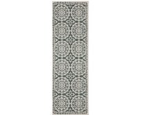 NORTHRUGS - Hanse Home koberce DOPRODEJ: 80x250 cm Běhoun Twin Supreme Green/Cream – na ven i na doma - 80x250 cm Zelená, Velké (190x270 cm a větší), Syntetický (umělý)