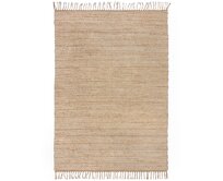 Flair Rugs koberce AKCE: 60x110 cm Kusový koberec Levi Chenille Jute Natural - 60x110 cm Béžová, Malé (80x150 cm a menší), Přírodní